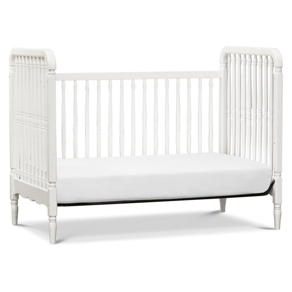 Liberty 3-in-1 Convertible Spindle Crib with Toddler Bed Conversion Kit