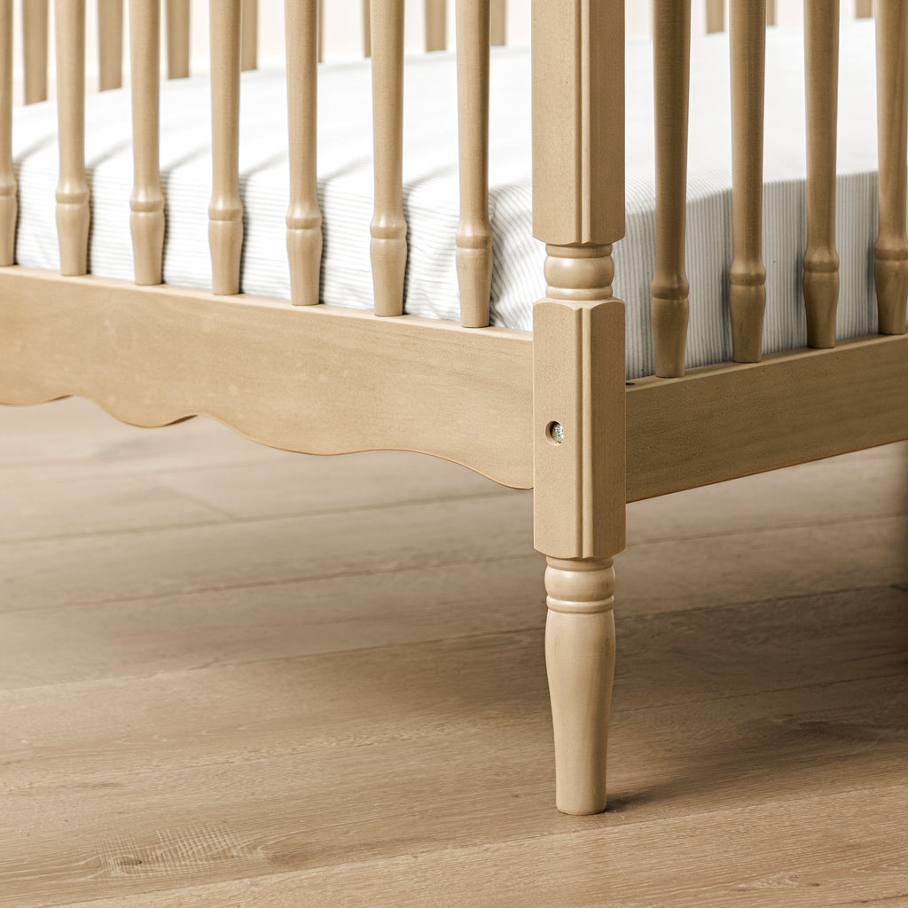 Liberty 3-in-1 Convertible Spindle Crib with Toddler Bed Conversion Kit