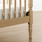 Liberty 3-in-1 Convertible Spindle Crib with Toddler Bed Conversion Kit
