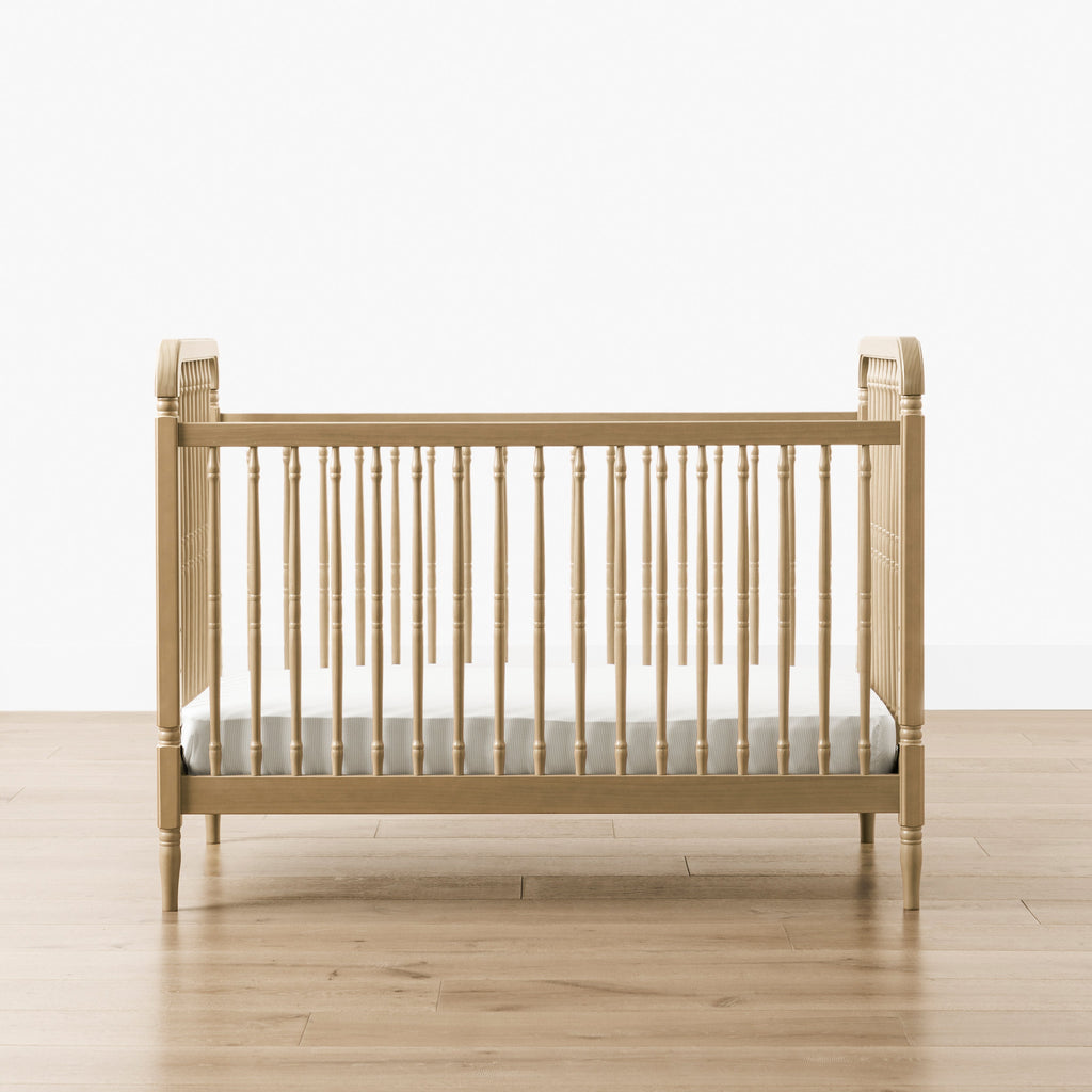 Liberty 3-in-1 Convertible Spindle Crib with Toddler Bed Conversion Kit