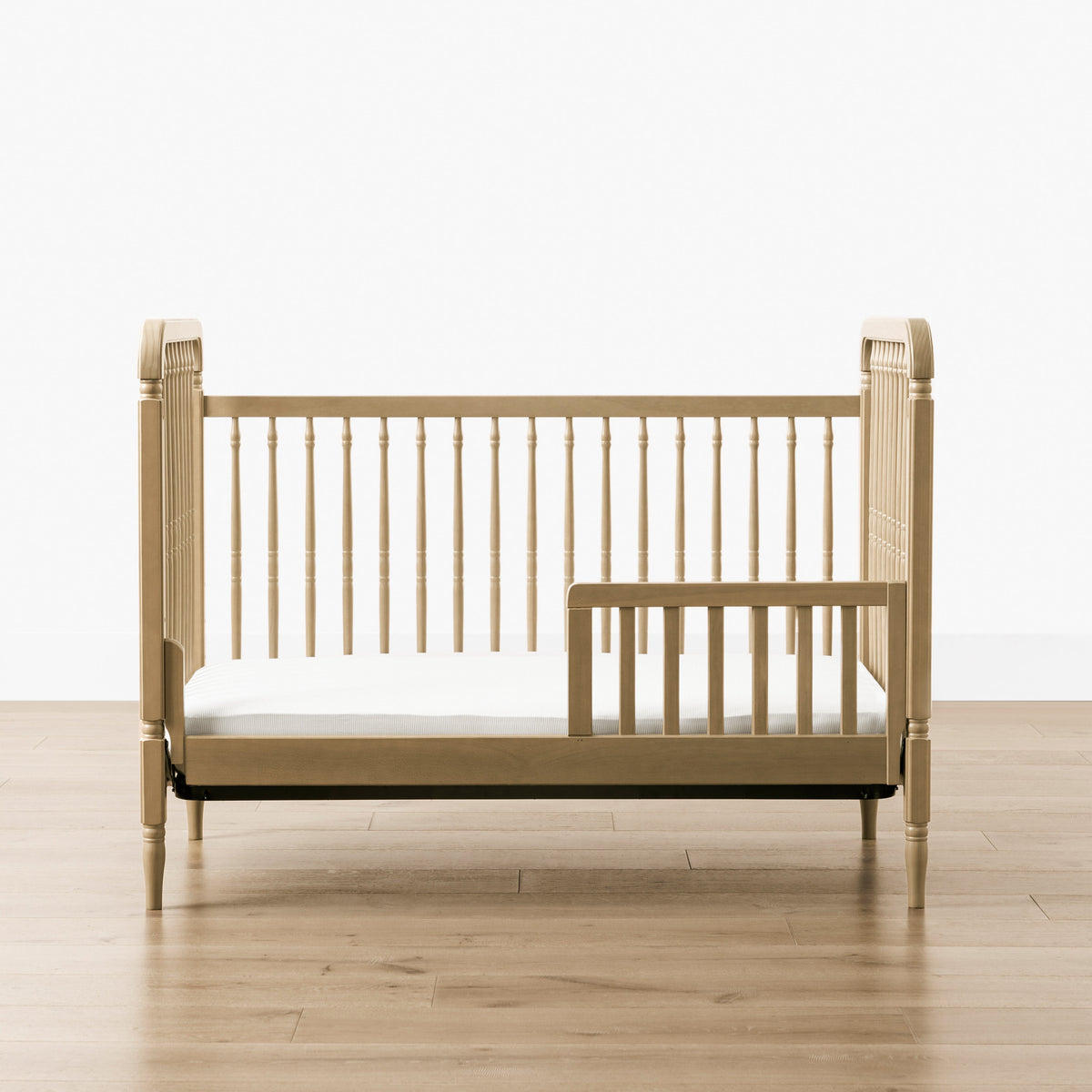 Liberty 3-in-1 Convertible Spindle Crib with Toddler Bed Conversion Kit