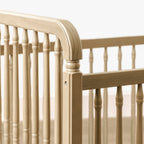 Liberty 3-in-1 Convertible Spindle Crib with Toddler Bed Conversion Kit