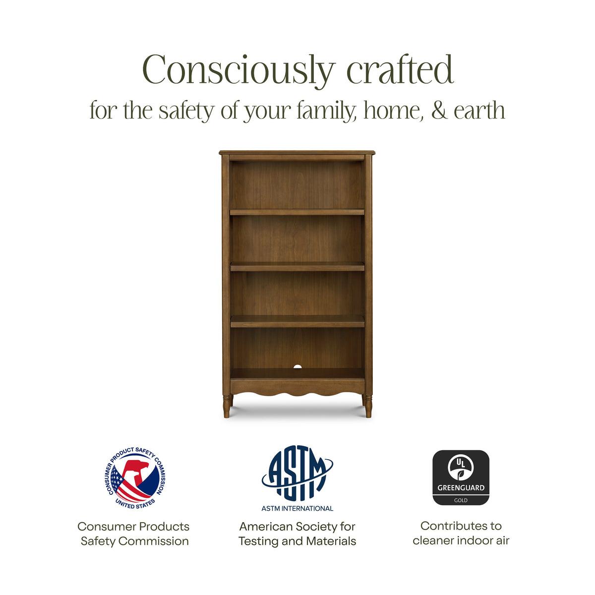 Liberty Assembled Bookcase