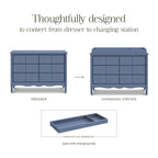 Liberty 6-Drawer Assembled Dresser (48")