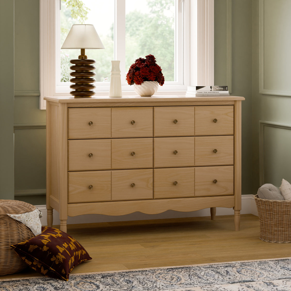 Liberty 6-Drawer Assembled Dresser (48")