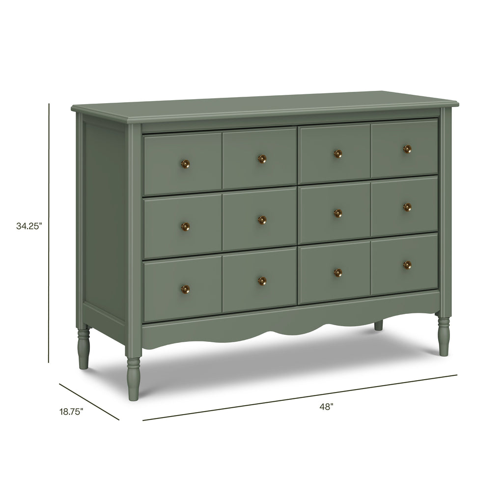 Liberty 6-Drawer Assembled Dresser (48")