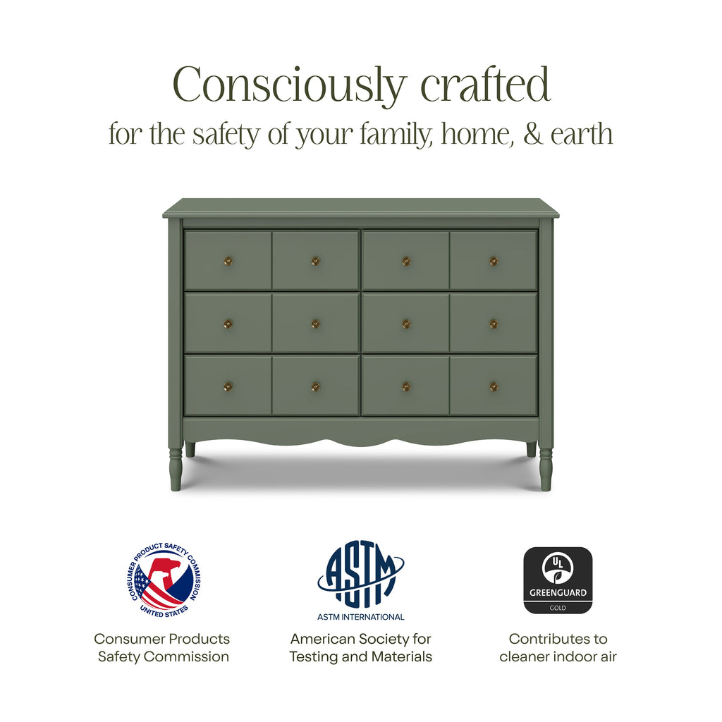Liberty 6-Drawer Assembled Dresser (48")