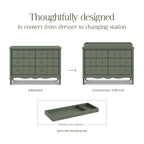 Liberty 6-Drawer Assembled Dresser (48")