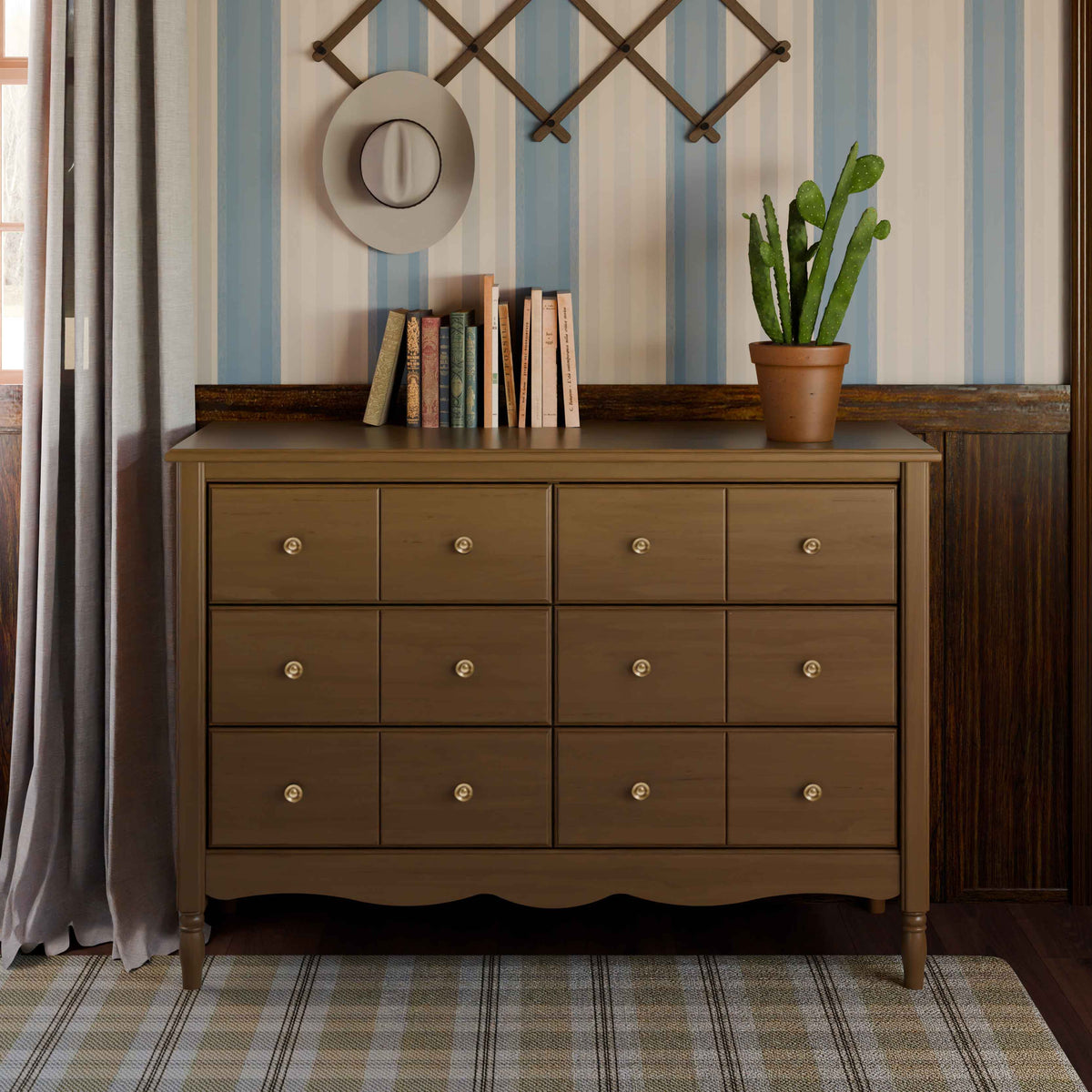 Liberty 6-Drawer Assembled Dresser (48")