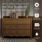 Liberty 6-Drawer Assembled Dresser (48")