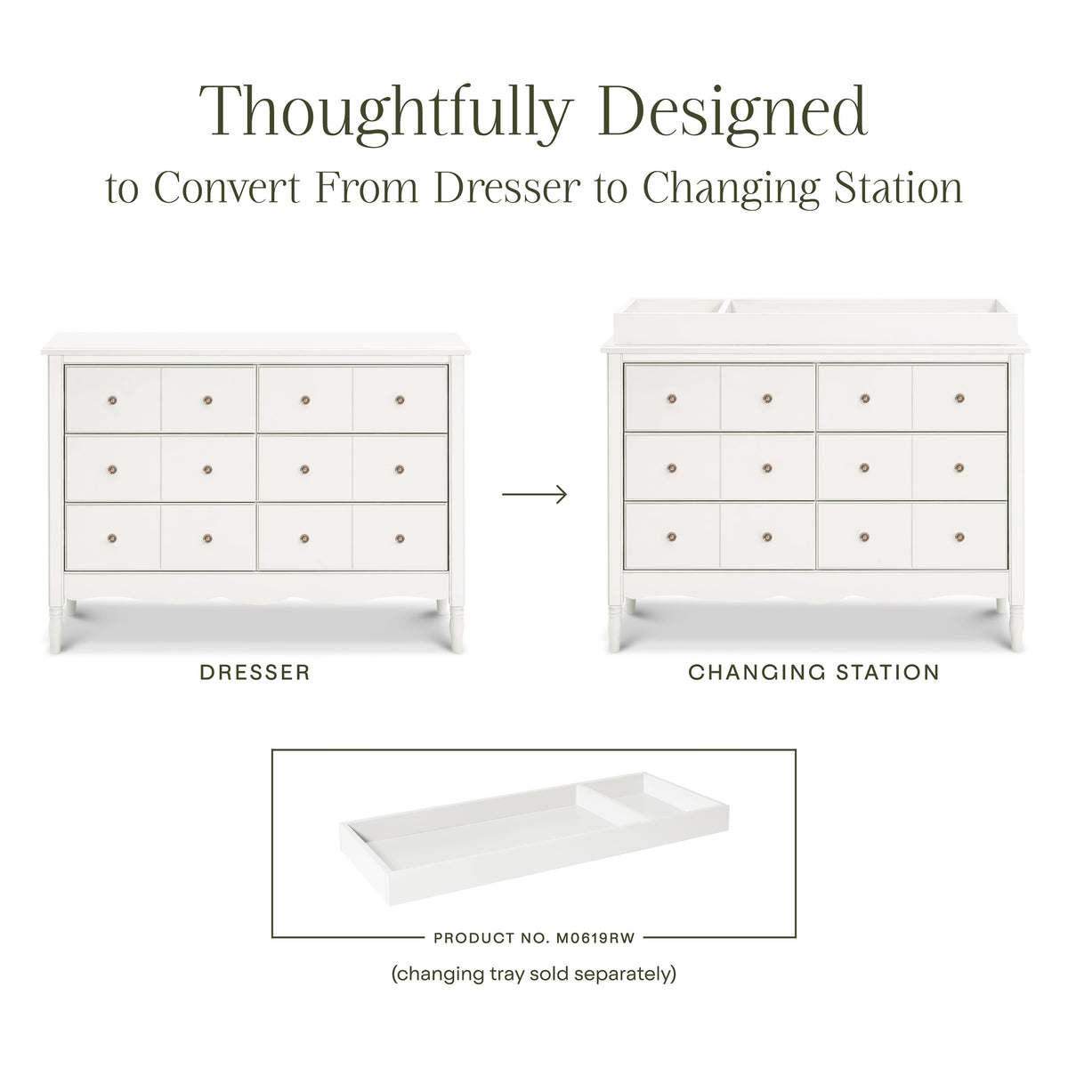 Liberty 6-Drawer Assembled Dresser (48")