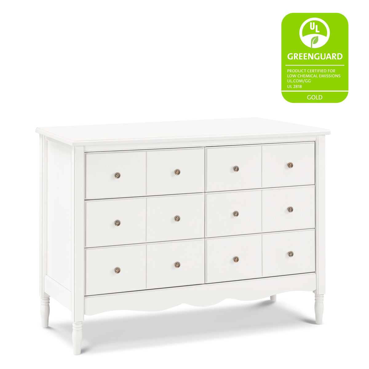 Liberty 6-Drawer Assembled Dresser (48")