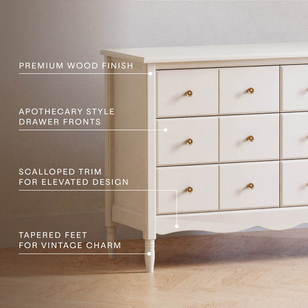 Liberty 6-Drawer Assembled Dresser (48")