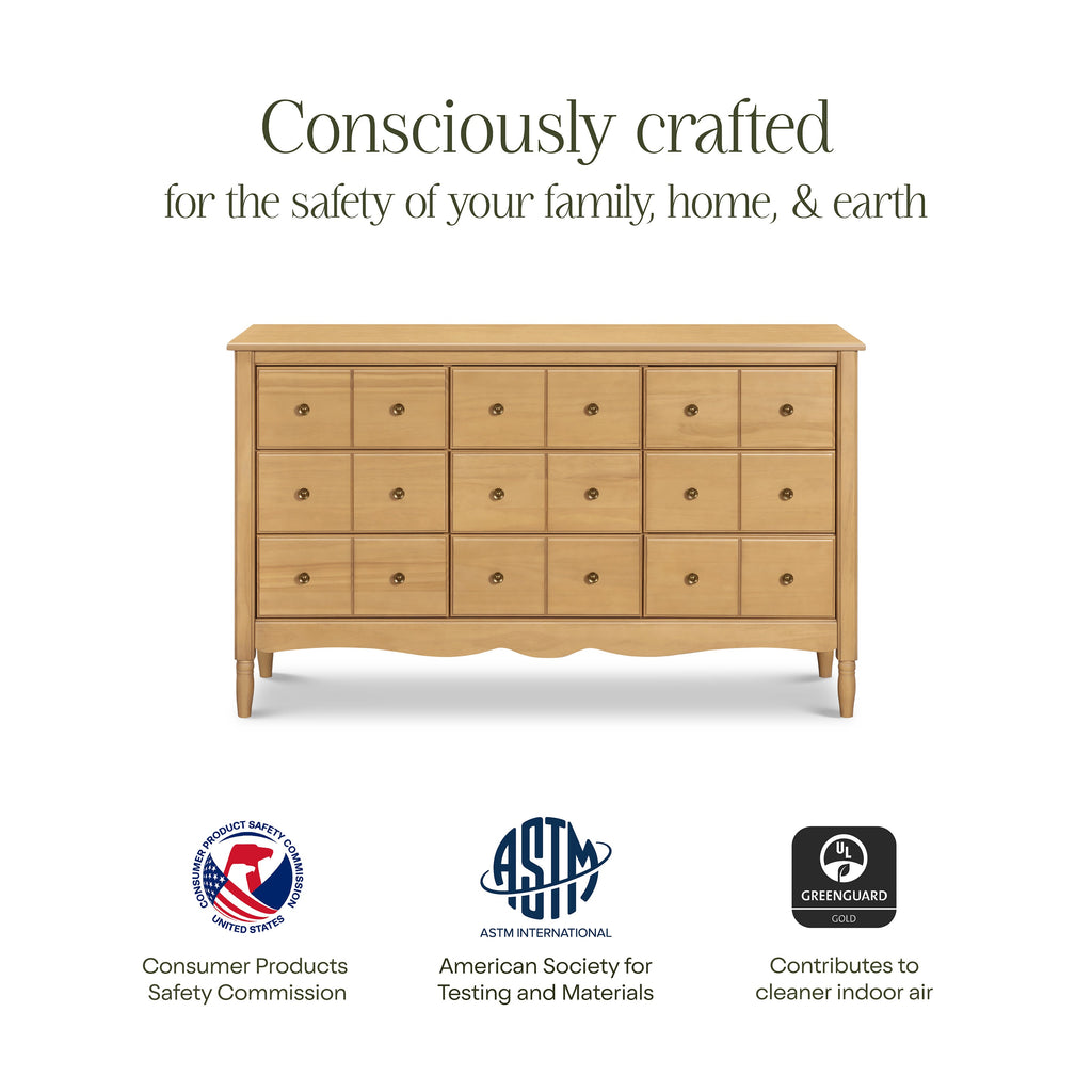 Liberty 9-Drawer Wide Assembled Dresser (56")