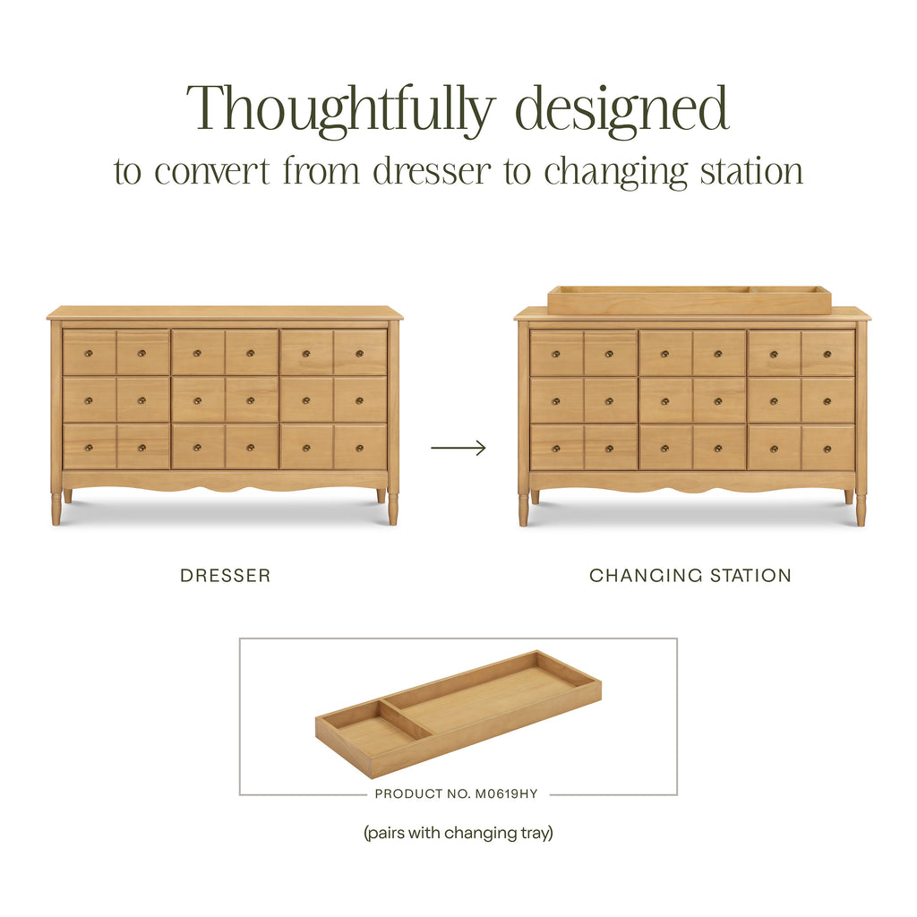 Liberty 9-Drawer Wide Assembled Dresser (56")