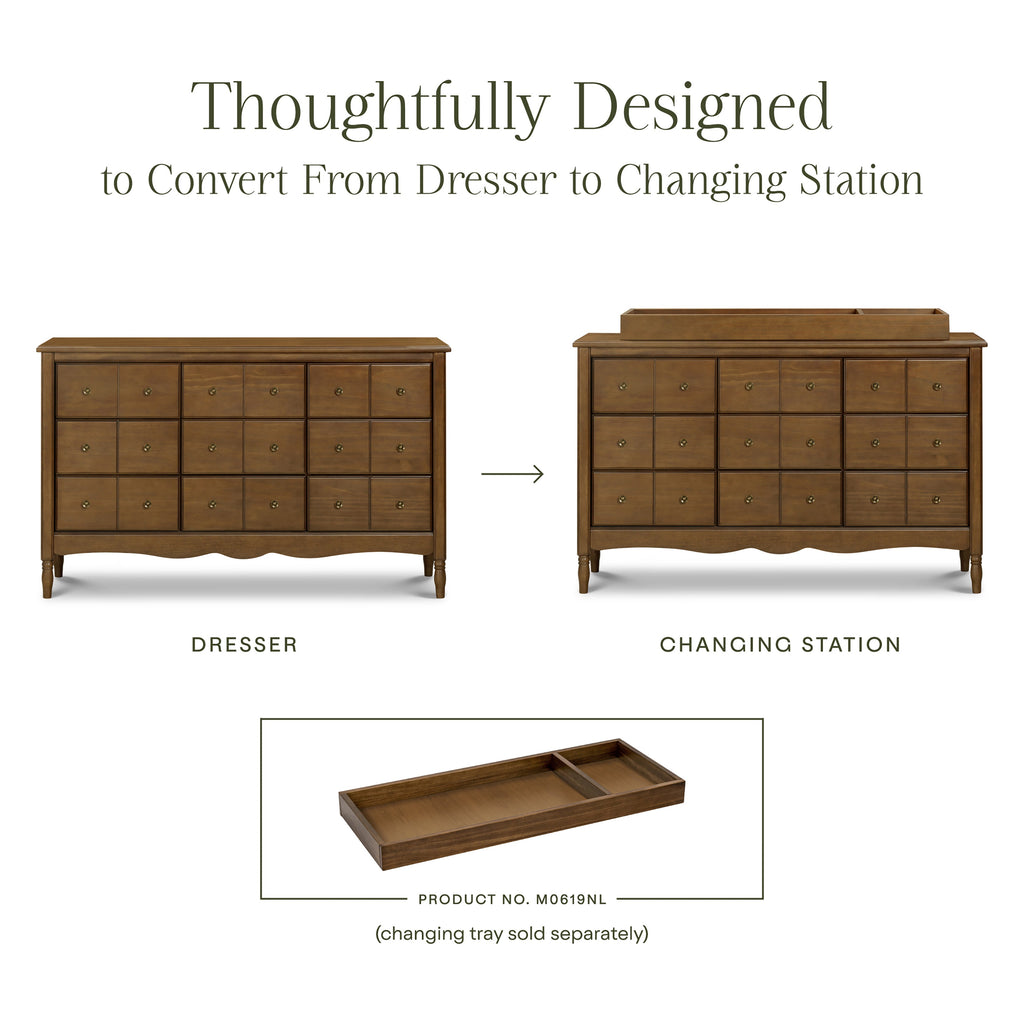 Liberty 9-Drawer Wide Assembled Dresser (56")