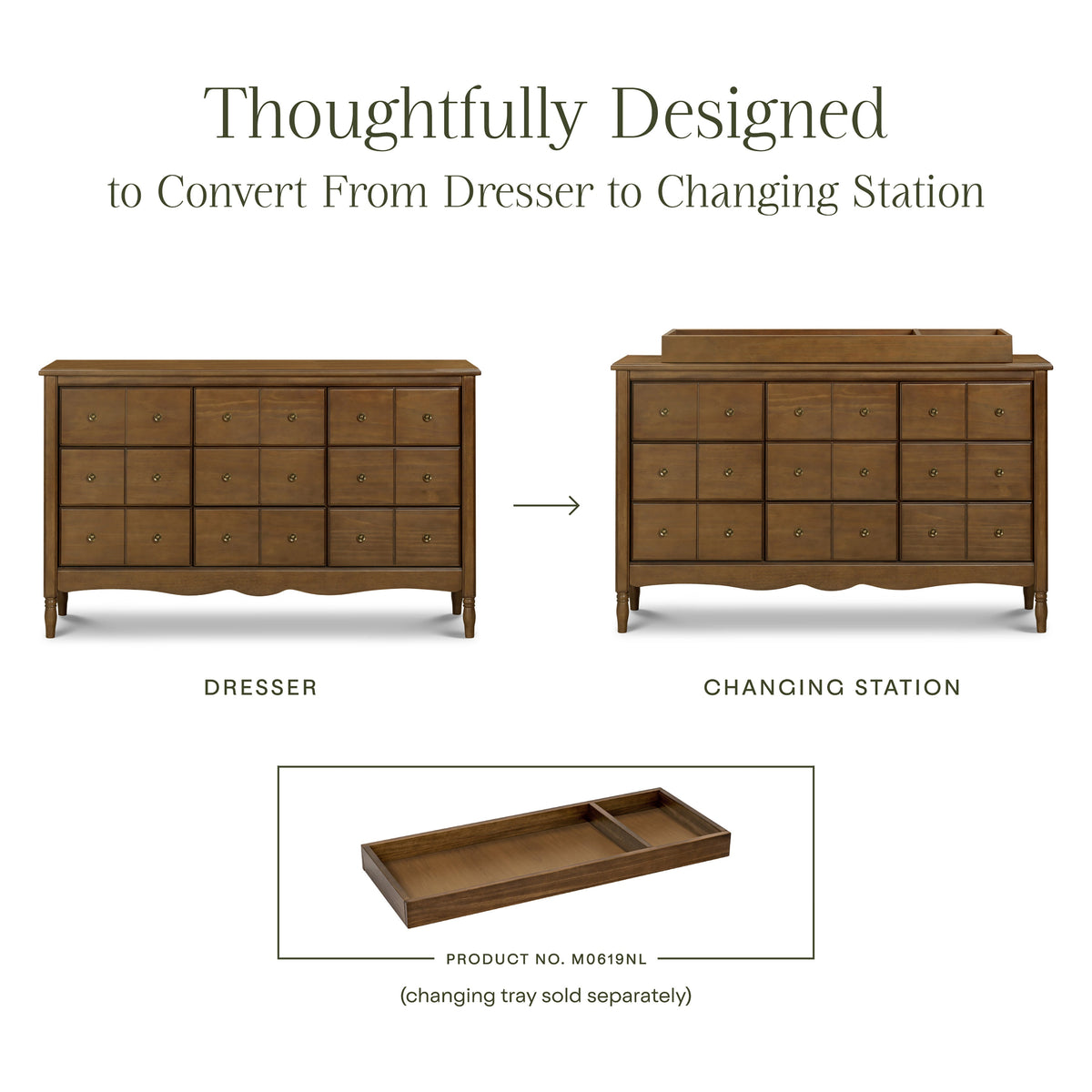 Liberty 9-Drawer Wide Assembled Dresser (56")