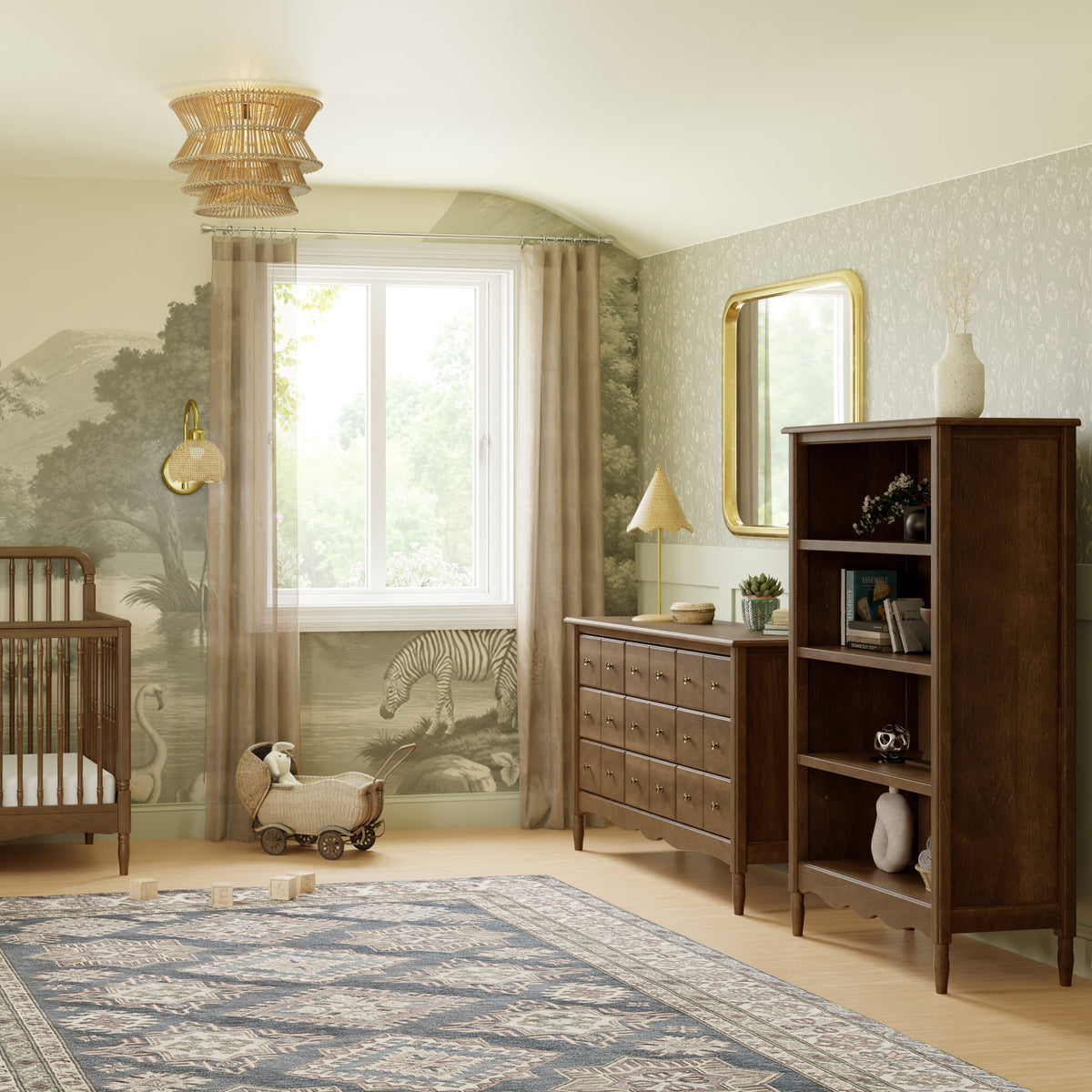 Liberty 9-Drawer Wide Assembled Dresser (56")