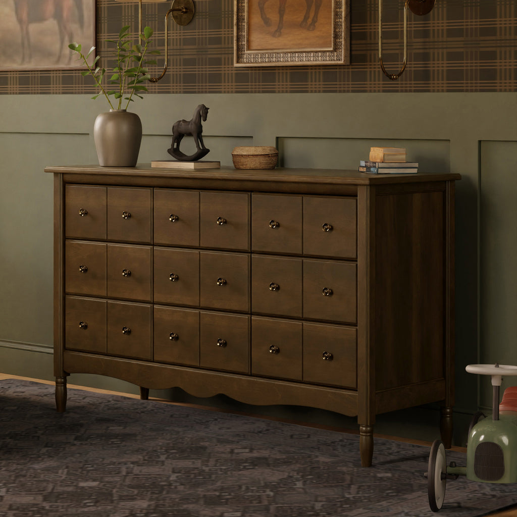 Liberty 9-Drawer Wide Assembled Dresser (56")
