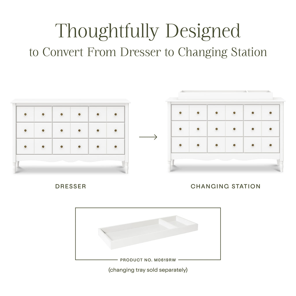 Liberty 9-Drawer Wide Assembled Dresser (56")