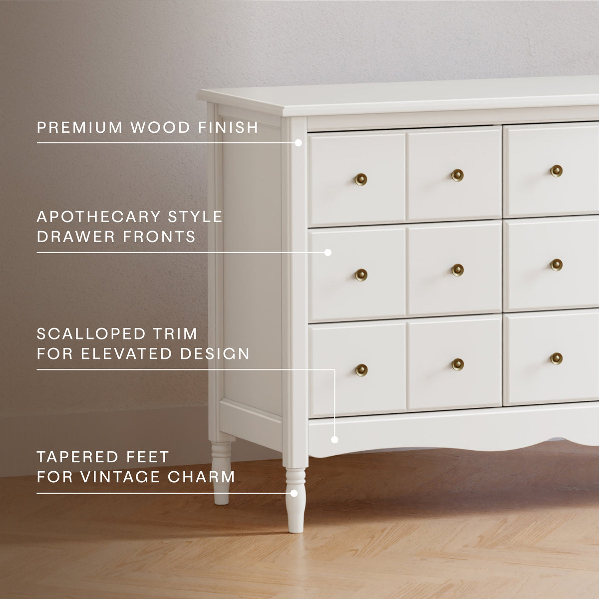 Liberty 9-Drawer Wide Assembled Dresser (56")