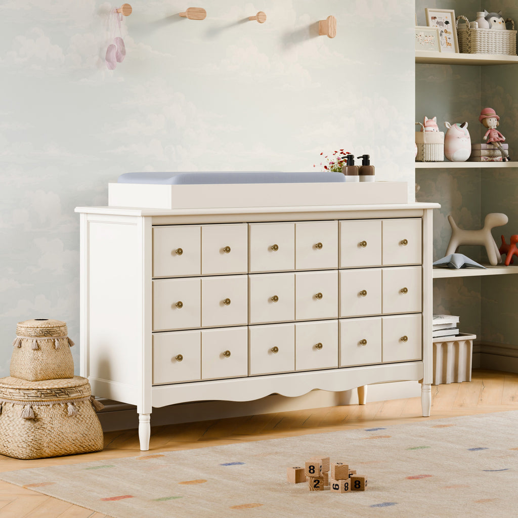 Liberty 9-Drawer Wide Assembled Dresser (56")