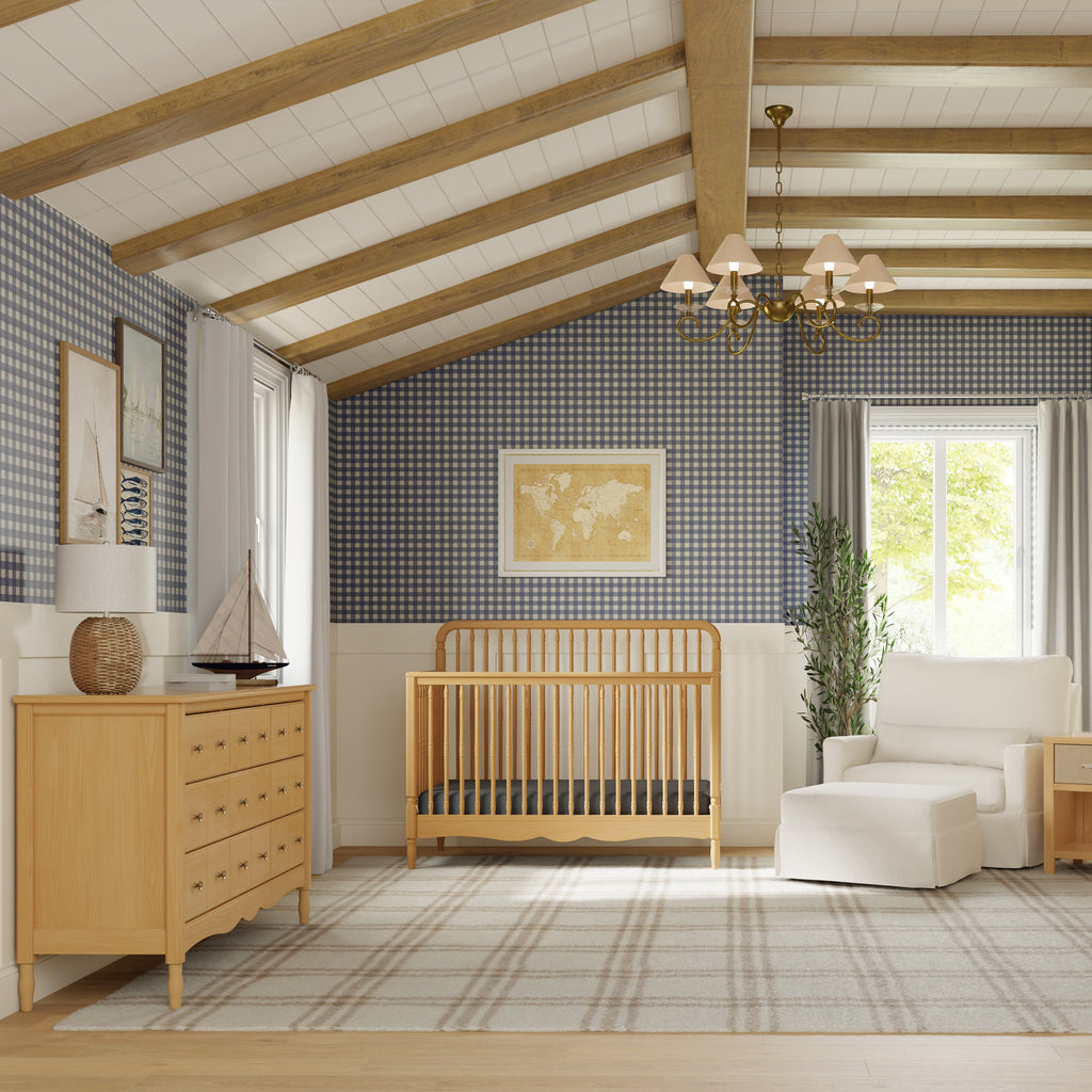 Liberty 4-in-1 Convertible Spindle Crib