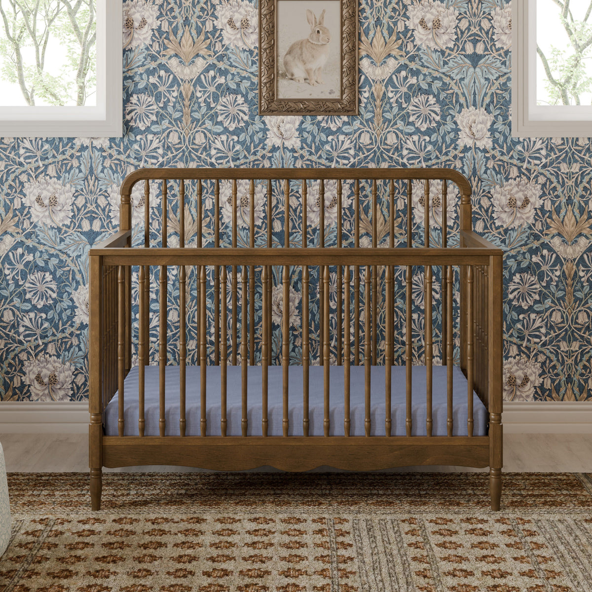Liberty 4-in-1 Convertible Spindle Crib