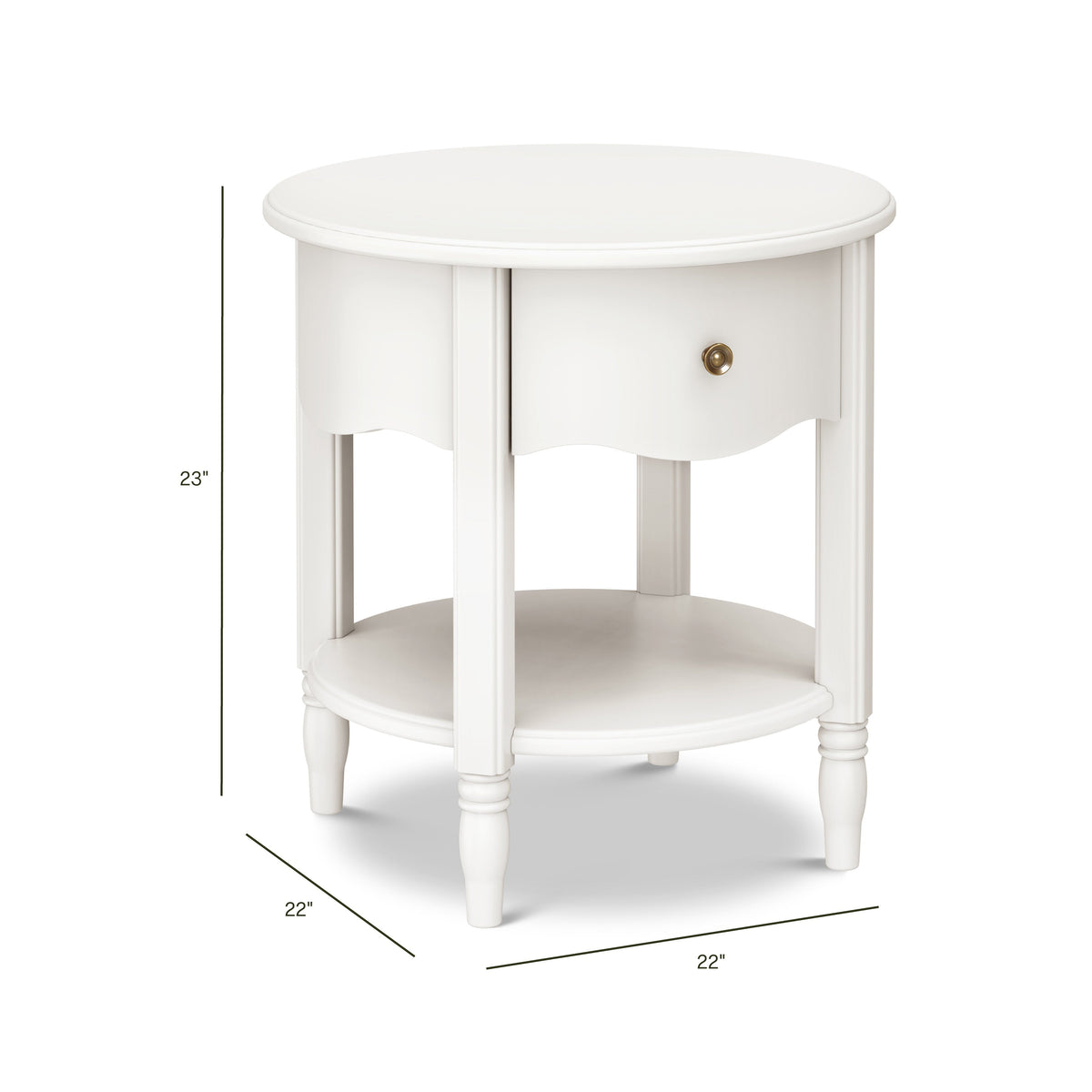 Mesa de noche ensamblada Liberty