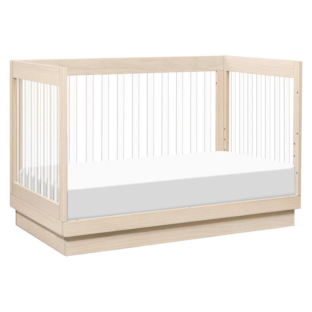 Cuna convertible 3 en 1 Harlow Acrylic con kit de conversión para cama infantil