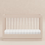 Harlow Acrylic 3-in-1 Convertible Crib with Toddler Bed Conversion Kit