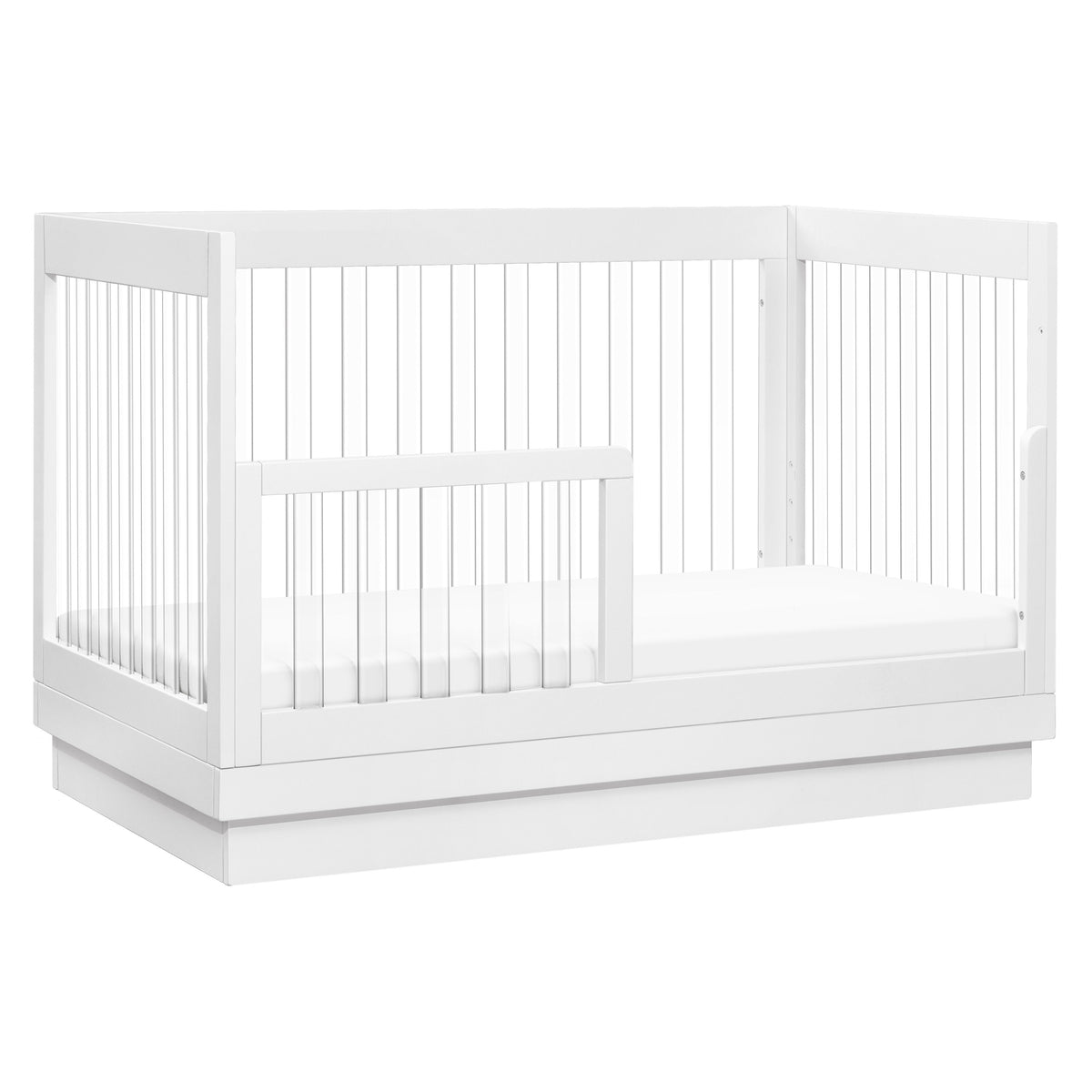 Cuna convertible 3 en 1 Harlow Acrylic con kit de conversión para cama infantil