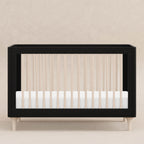 Lolly 3-in-1 Convertible Crib with Toddler Bed Conversion Kit