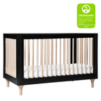 Lolly 3-in-1 Convertible Crib with Toddler Bed Conversion Kit