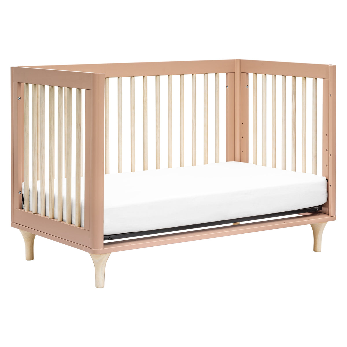 Lolly 3-in-1 Convertible Crib with Toddler Bed Conversion Kit