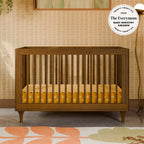 Lolly 3-in-1 Convertible Crib with Toddler Bed Conversion Kit