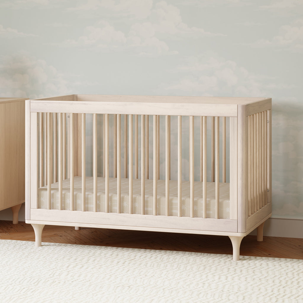 Lolly 3-in-1 Convertible Crib with Toddler Bed Conversion Kit