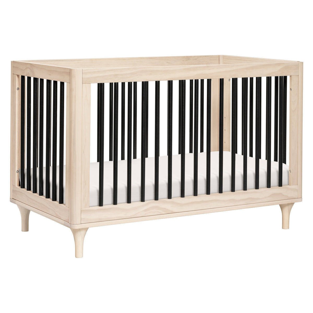 Lolly 3-in-1 Convertible Crib with Toddler Bed Conversion Kit