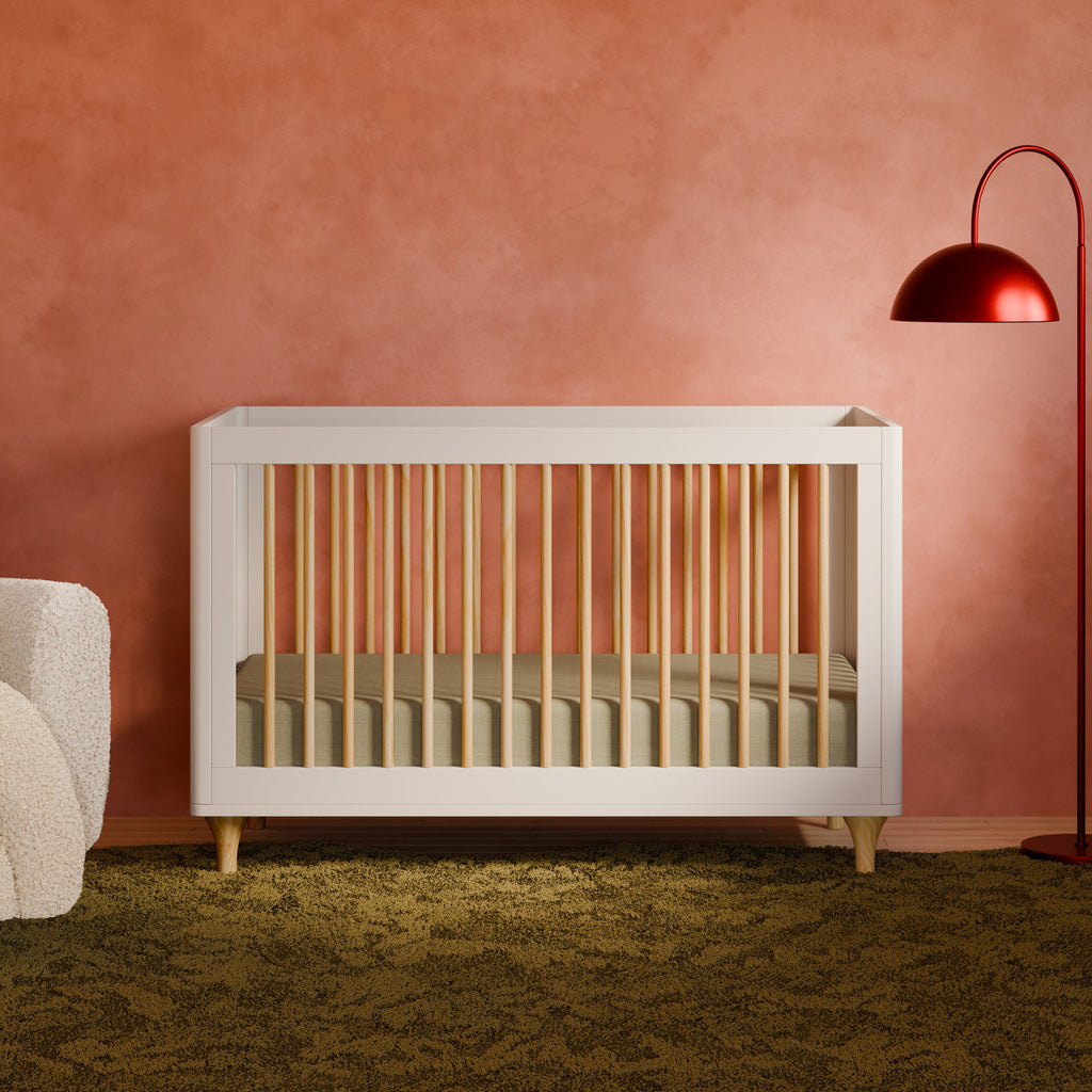 Lolly 3-in-1 Convertible Crib with Toddler Bed Conversion Kit