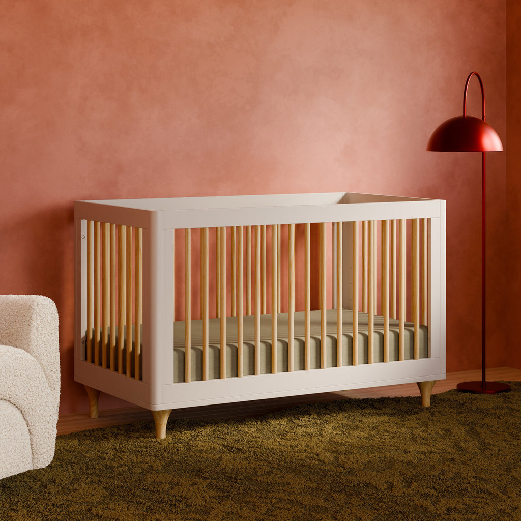 Lolly 3-in-1 Convertible Crib with Toddler Bed Conversion Kit