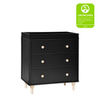 Lolly 3-Drawer Compact Changer Dresser with Removable Changing Tray (34")