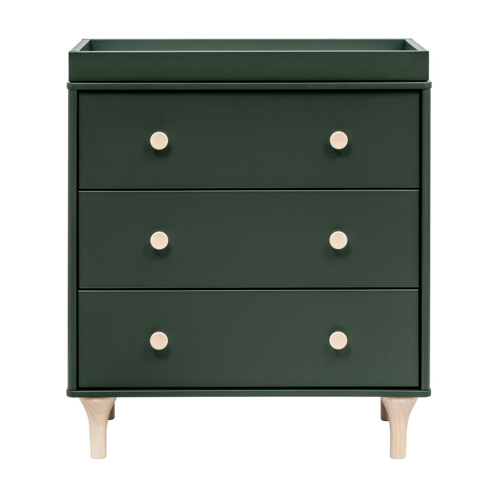 Lolly 3-Drawer Compact Changer Dresser with Removable Changing Tray (34")