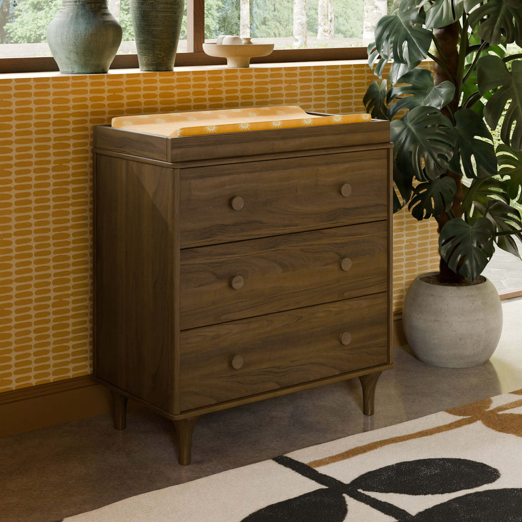 Lolly 3-Drawer Compact Changer Dresser with Removable Changing Tray (34")