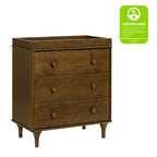 Lolly 3-Drawer Compact Changer Dresser with Removable Changing Tray (34")