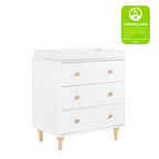 Lolly 3-Drawer Compact Changer Dresser with Removable Changing Tray (34")