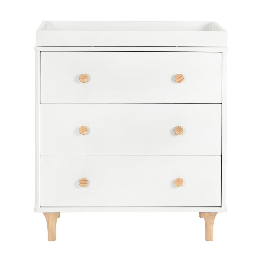 Lolly 3-Drawer Compact Changer Dresser with Removable Changing Tray (34")