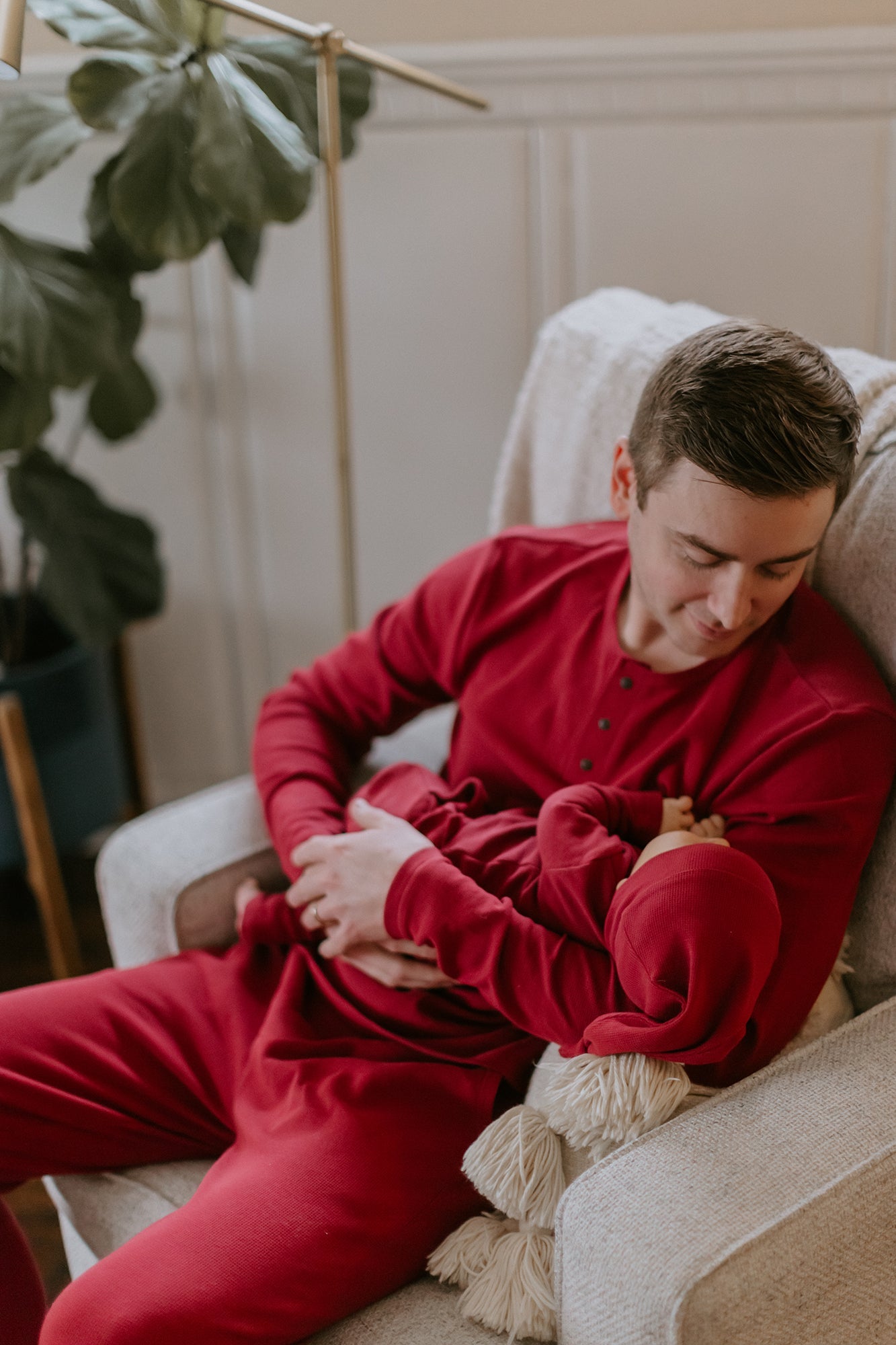Men's Organic Thermal Lounge Set