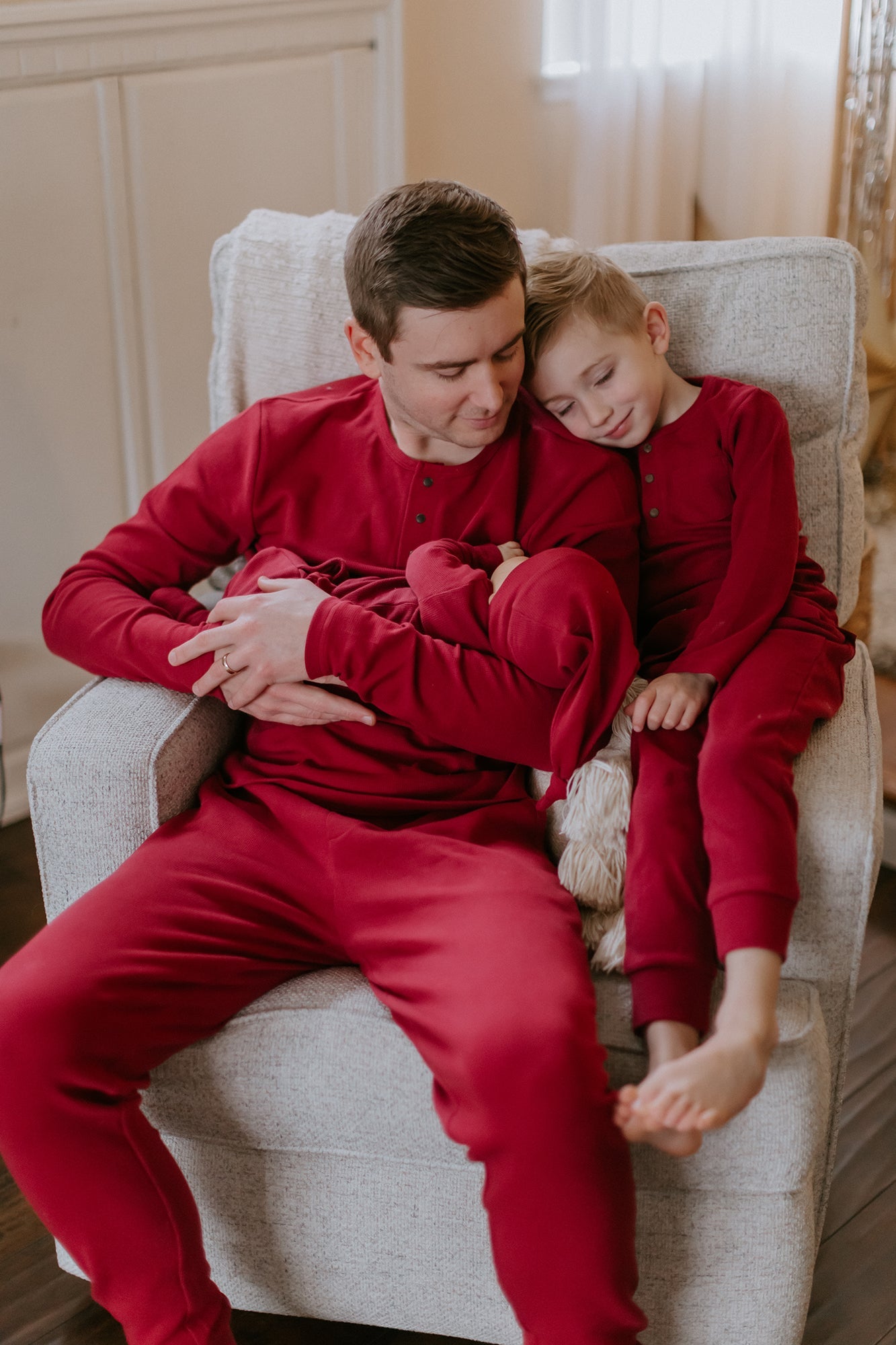Men's Organic Thermal Lounge Set