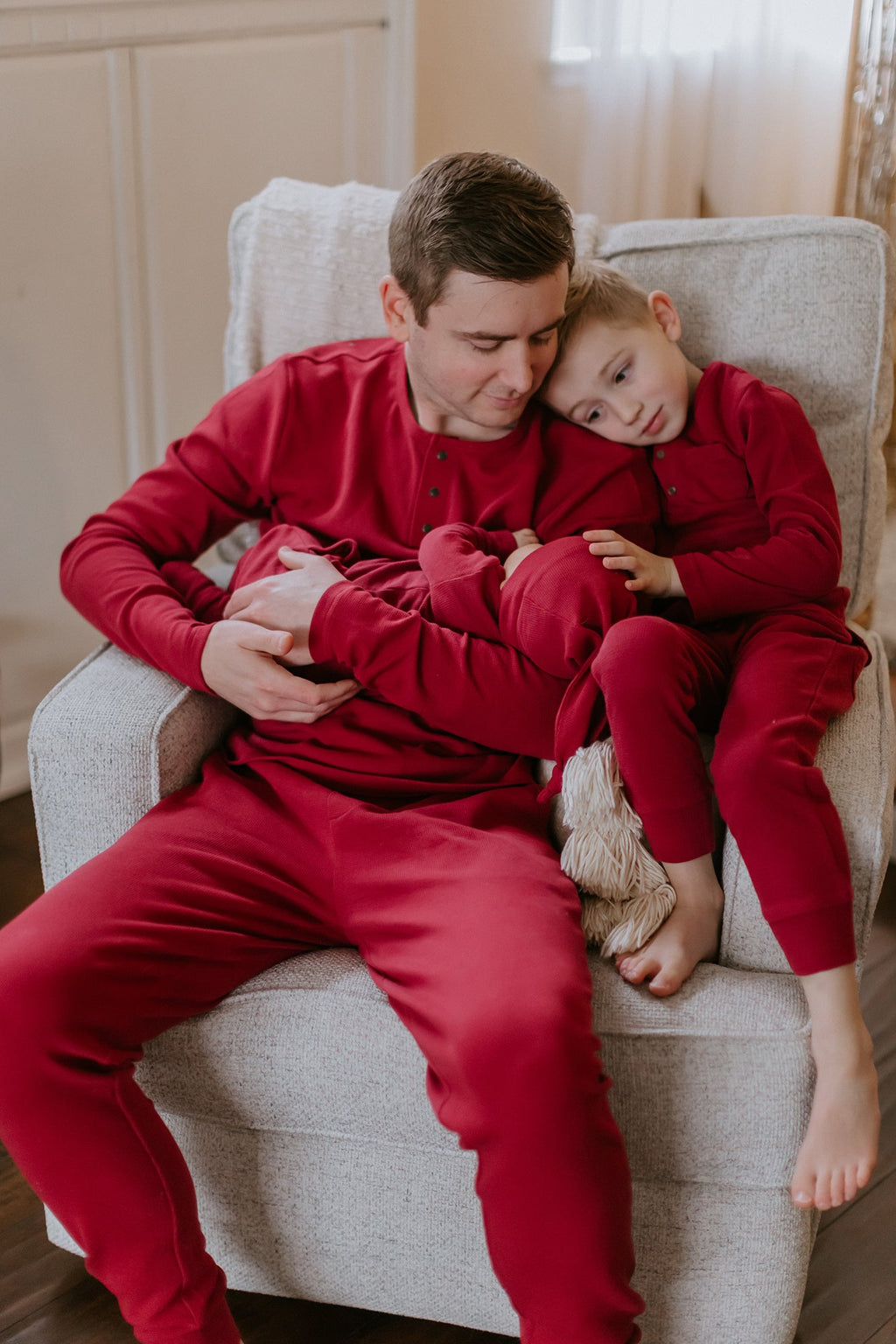Men's Organic Thermal Lounge Set