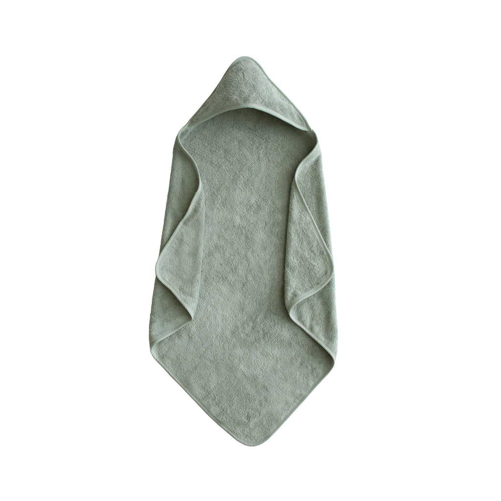 Organic Cotton Baby Hooded Towel - Mushie